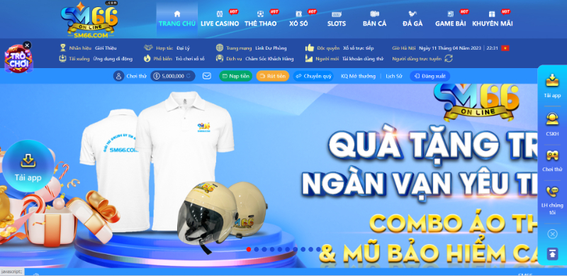 Vì sao cần truy cập trang chủ SM66 chính thức?