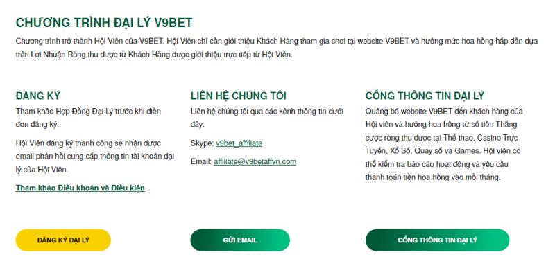 Giới thiệu về đại lý V9bet