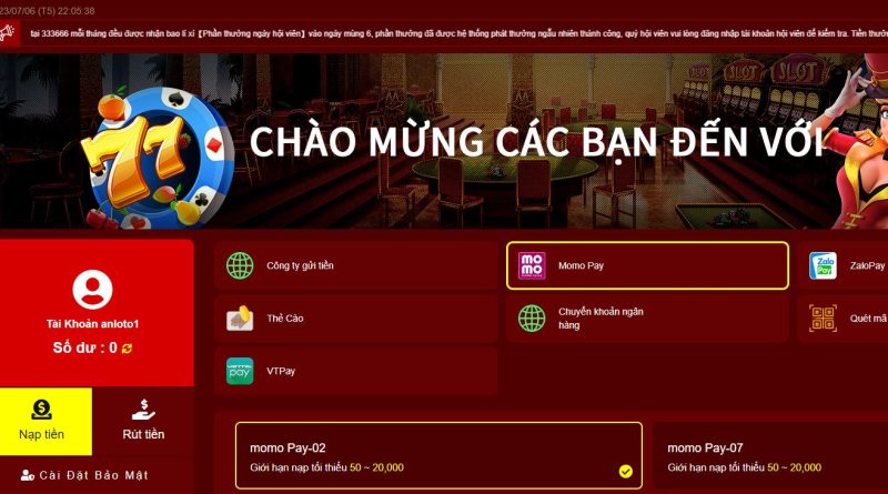 Hướng dẫn nạp tiền 333666 nhanh chóng trong một nốt nhạc