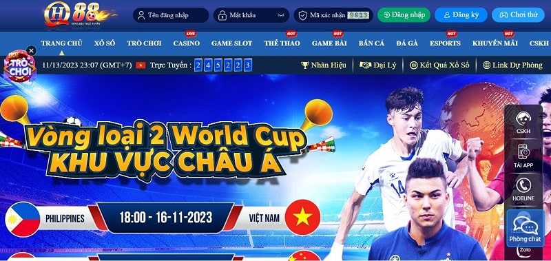 QH88 là sòng bạc casino trực tuyến top đầu tại châu Á