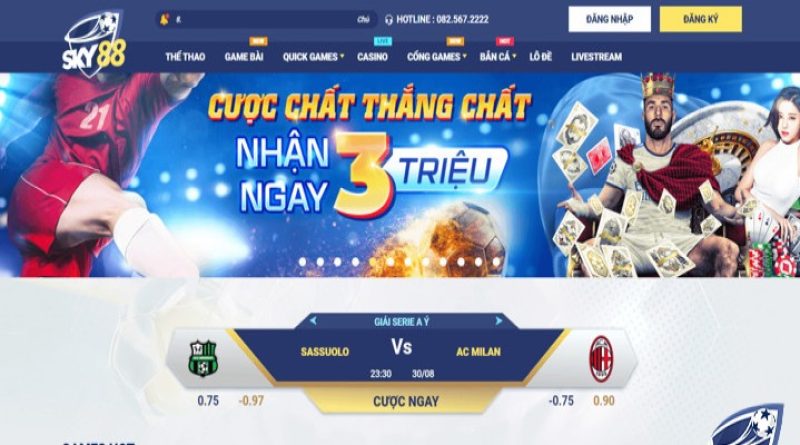 Địa chỉ cá cược Sky88 đẳng cấp bậc nhất trị trường đổi thưởng