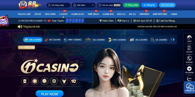 Casino cực hay có tại nhà cái qh88