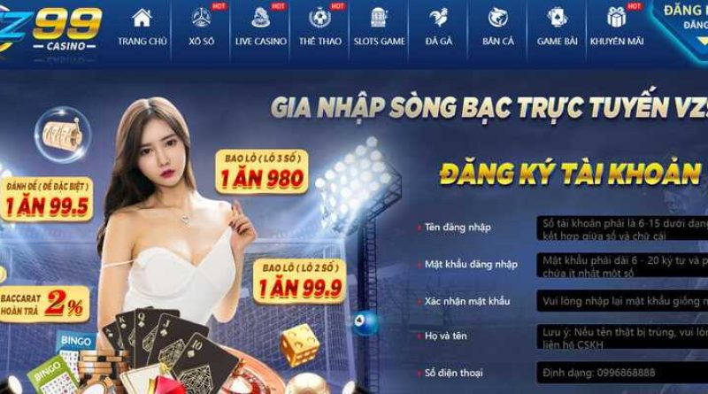 Giới Thiệu Vz99 – Sân Chơi Vz99.ink Đẳng Cấp Và Uy Tín 