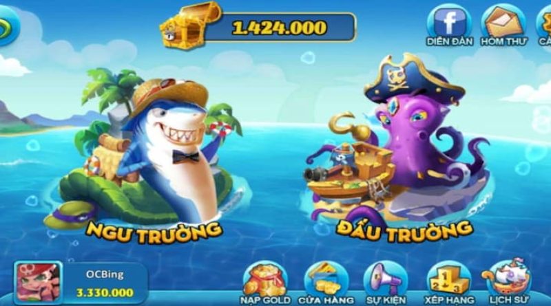 888b – Khuấy đảo đại dương cùng hàng trăm tựa game Bắn Cá 