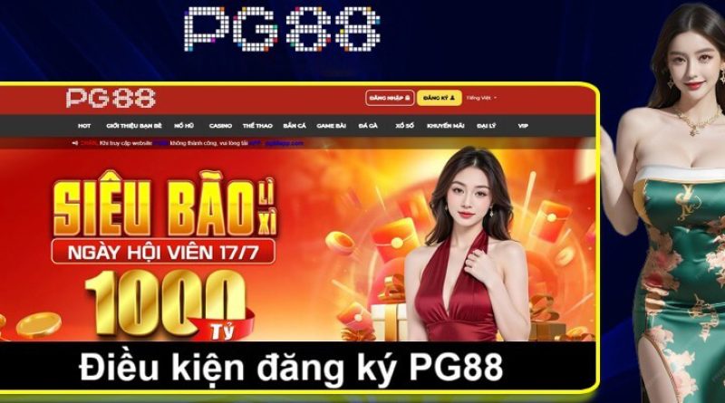 Đăng Ký PG88 – Tạo tài khoản, nhận quà khủng ngay lập tức